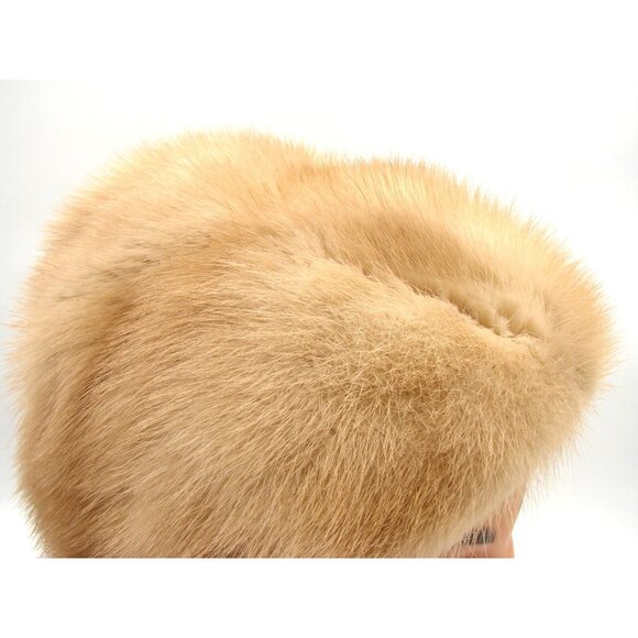 Fur Hat Best & Company Fifth Ave New York Union Made 858900 Winter Vintage 1960s - Picture 6 of 13